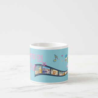 Tasse Expresso Drame coréen Kpop biais idole typographie coréenne