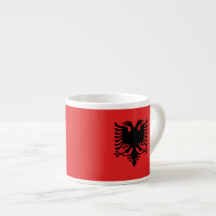 Tasse Expresso Drapeau albanais