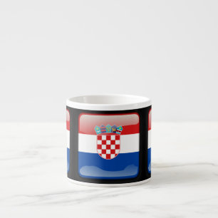 Tasse Expresso Drapeau de Croatie