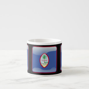 Tasse Expresso Drapeau de Guam