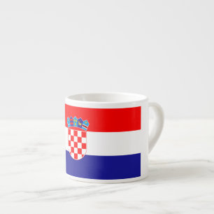 Tasse Expresso Drapeau de la Croatie
