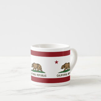 Tasse Expresso Drapeau de République de la Californie
