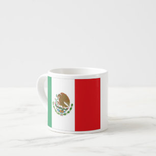 Tasse Expresso Drapeau du Mexique