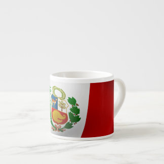 Tasse Expresso Drapeau du Pérou