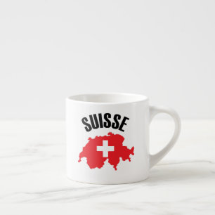 Tasse Expresso Drapeau suisse