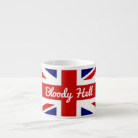 Drapeau Union Jack avec citation amusante