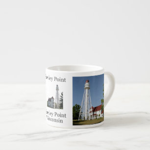Tasse expresso du phare de Rawley Point
