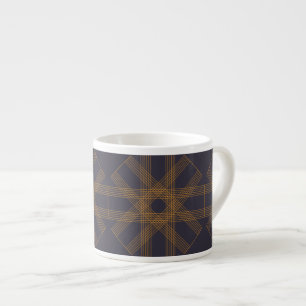Tasse Expresso Dynamique, moderne, cool, art motif abstrait