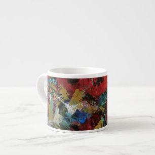 Tasse Expresso Éclaboussure de couleur II