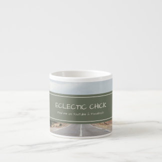 Tasse Expresso Eclectique Chick Find Me sur YouTube & le logo Fac