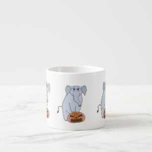 Tasse Expresso Eléphant citrouille