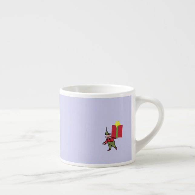 Tasse Expresso Elfe avec boîte rouge gauche espresso mule (Droite)