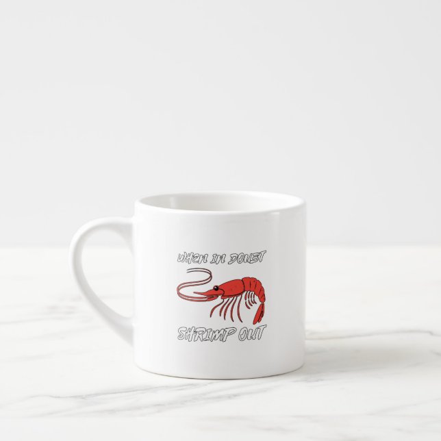 Tasse Expresso En cas de doute, crevettes (Gauche)