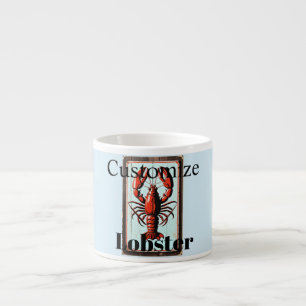 Tasse Expresso Enseigne vintage homard Thunder_Cove