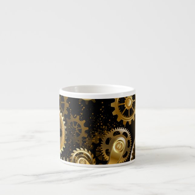 Tasse Expresso Équipements en laiton sans vapeur (Devant)