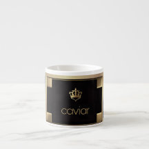 Espresso/Caviar royal/Mug de spécialités