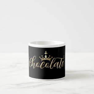 Tasse Expresso Espresso/Chocolat d'or/Boue de spécialités