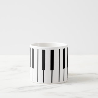 Tasse Expresso Espresso-Tasse Klavier Musik