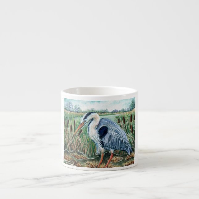 Tasse Expresso Esprit d'Héron (Devant)