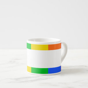 Tasse Expresso Expresso Arc-en-ciel