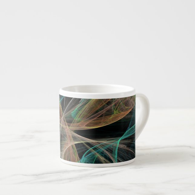Tasse Expresso Fantaisie spatiale (Devant droit)