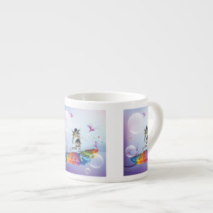 Tasse Expresso Féerie de clavier musical