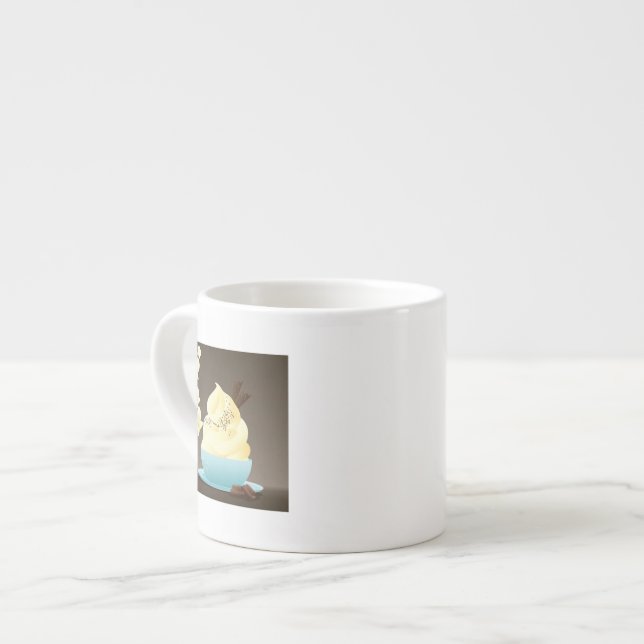 Tasse Expresso Festin de crème glacée (Devant gauche)