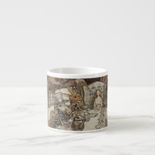 Tasse Expresso Fête d'anniversaire non-anniversaire d'Alice Lapin