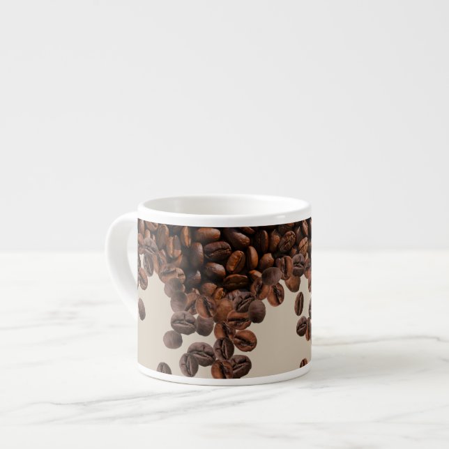 Tasse Expresso Fèves de café (Devant gauche)