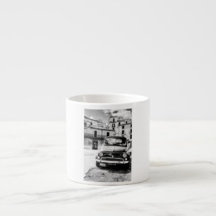 Tasse Expresso Fiat 500, cinquecento en Italie, cadeau classique