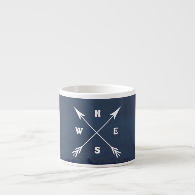 Tasse Expresso Flèches compass (Devant)