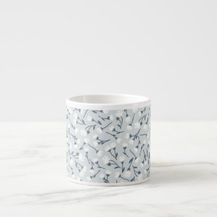 Tasse Expresso Fleur de champ miniature vintage Brouillard matina
