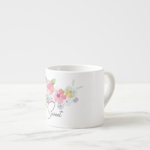Tasse Expresso Fleur Sauvage 