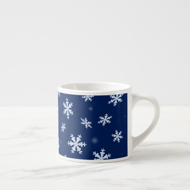Tasse Expresso Flocon de neige (Droite)