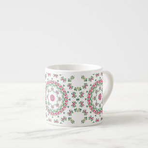 Tasse Expresso Floral ornament