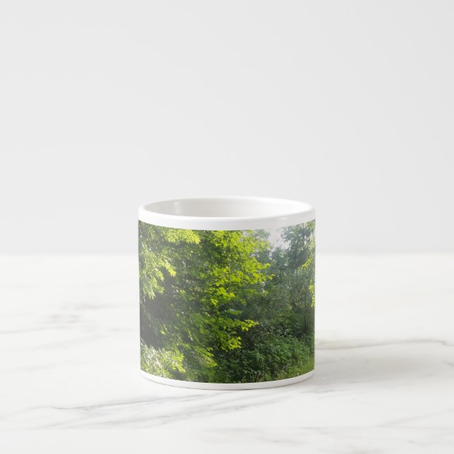 Tasse Expresso Forêt verte (Devant)