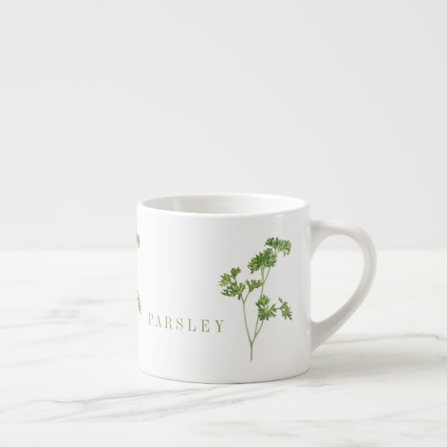 Tasse Expresso FRAÎCHEMENT PARSLEY Espresso Cup (Droite)