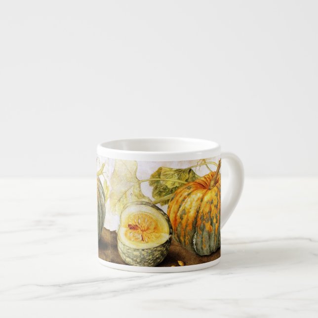 TASSE EXPRESSO FRUITS DE SAISON / CITROUILLE (Devant droit)