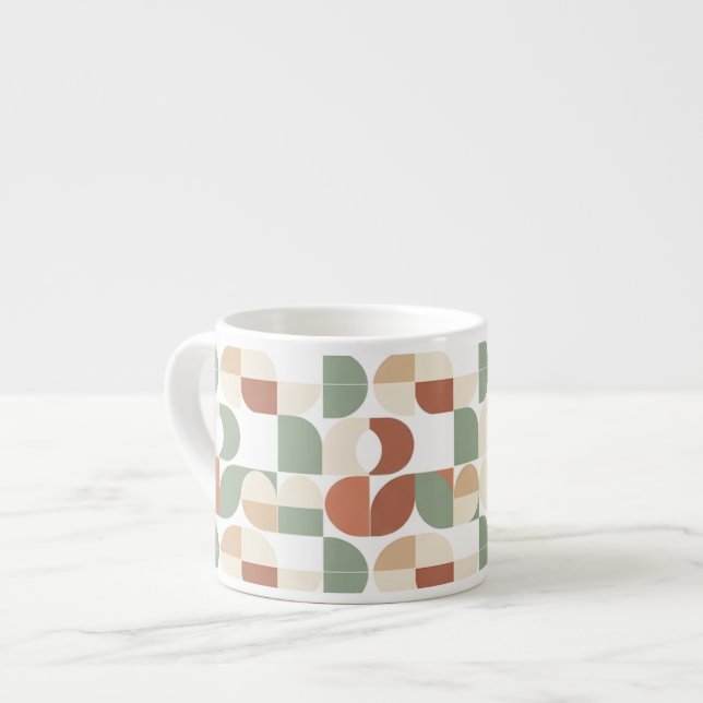 Tasse Expresso Géométrique  (Devant gauche)