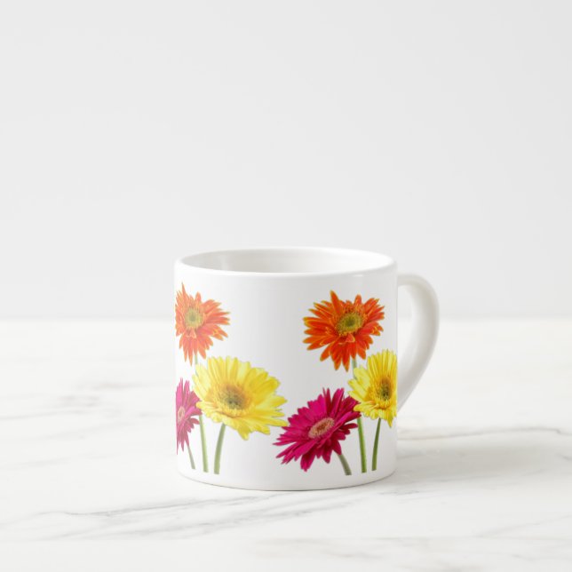 Tasse Expresso Gerbera Daisy (Devant droit)