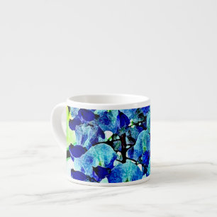Tasse Expresso Glycines bleues