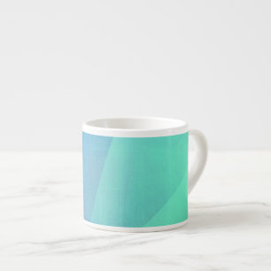 Tasse Expresso Gradation Blue Aqua & Turquoise