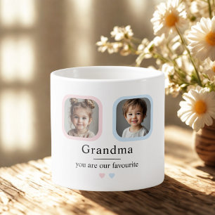 Tasse Expresso Grand-mère personnalisée   "Vous êtes notre cadeau