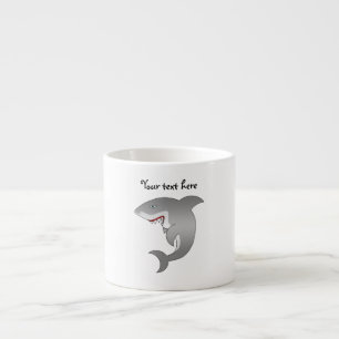 Tasse Expresso Grand requin blanc