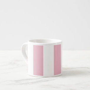 Tasse Expresso Grandes Pink, Grandes Blances, Motif Gratté