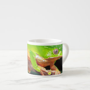 Tasse Expresso Grenouille arboricole singe bicolore, Phyllomedusa