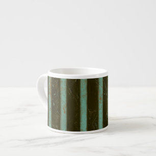 Tasse Expresso Grille contemporaine d'air de turquoise