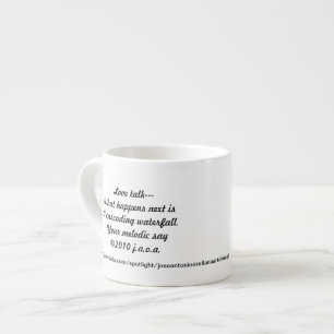 Tasse Expresso Haiku et poèmes #2 d'Artolozaga