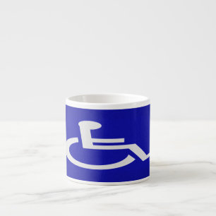 Tasse Expresso Handicapés handicapés