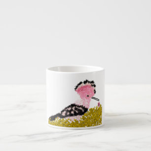 Tasse Expresso Hanoukka dreidel gelée et hoopoe rose
